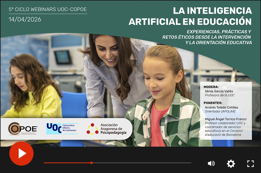 Vídeo del webinar UOC-COPOE