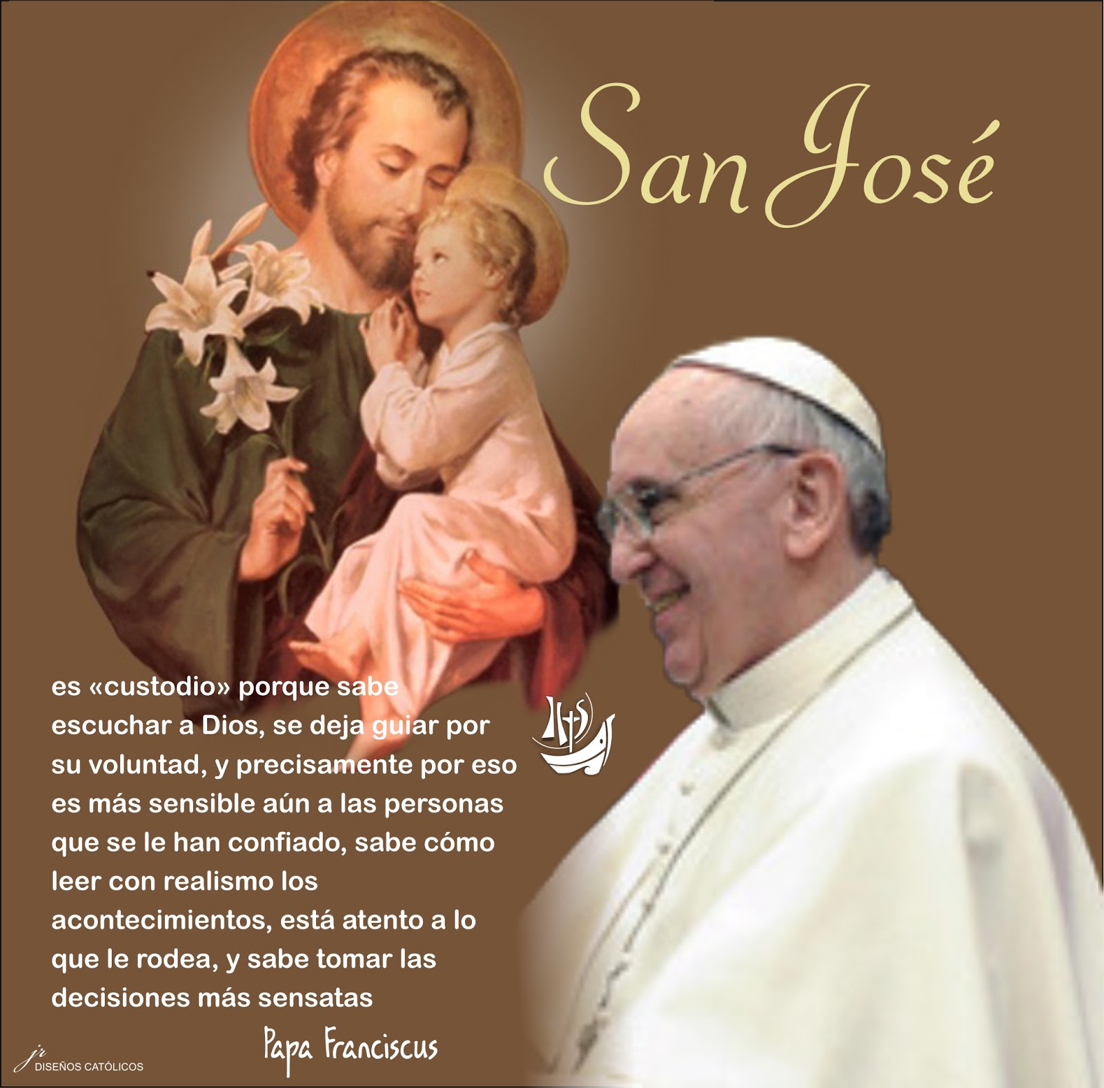 San Jose on Jesucristo y el Papa Francisco