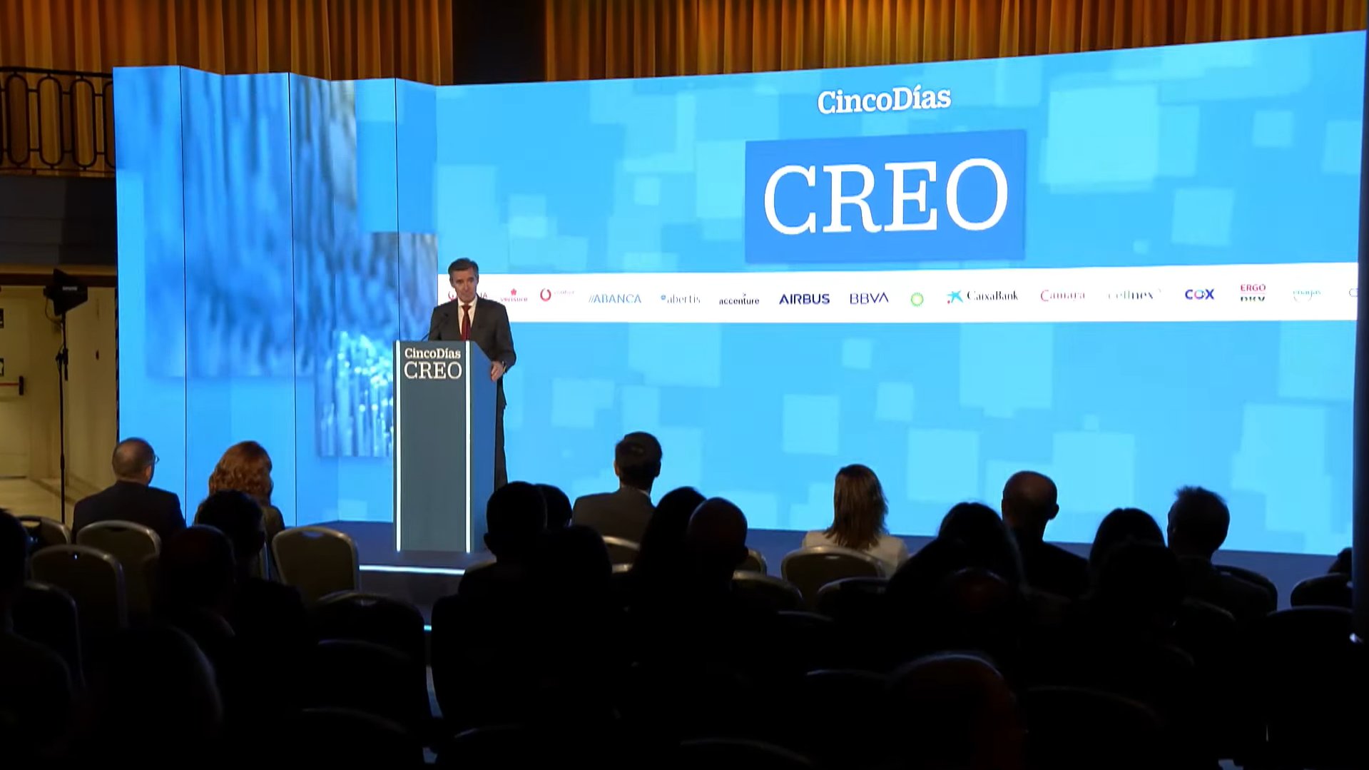 Nuestro presidente interviene en el foro CREO
