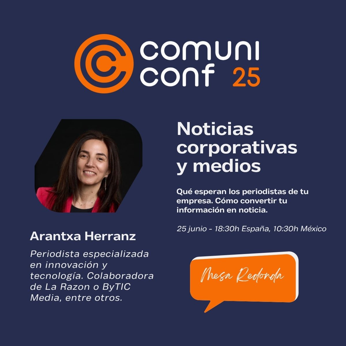 Arantxa Herranz - ComuniConf 25