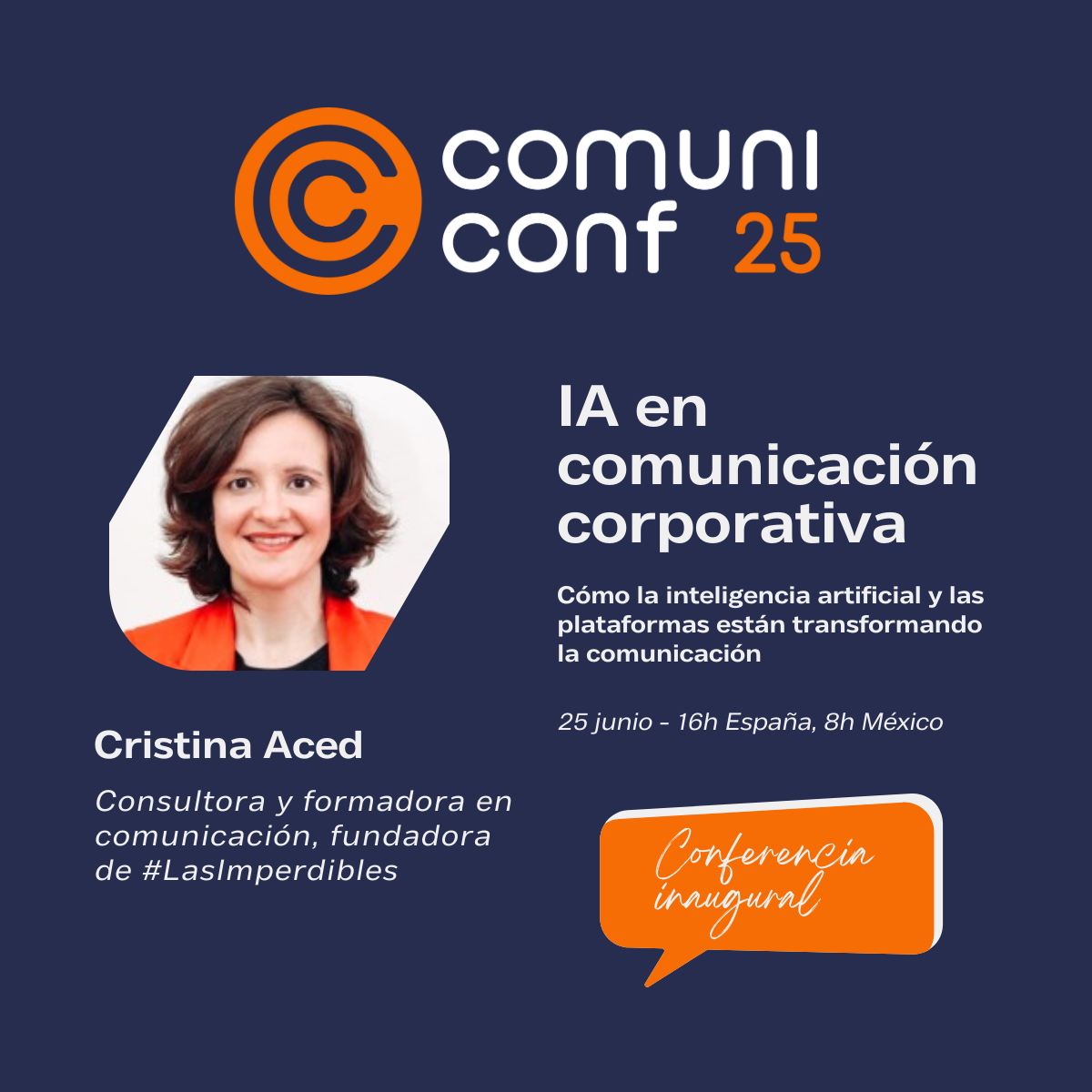 Cristina Aced - ComuniConf 25