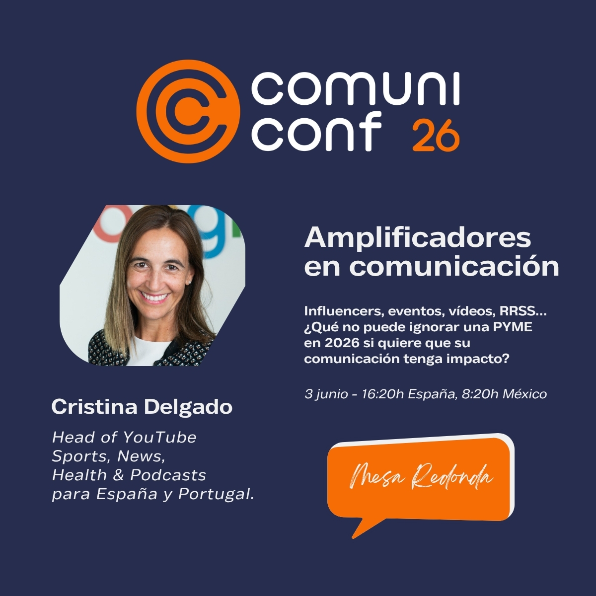 Cristina Delgado - ComuniConf 26