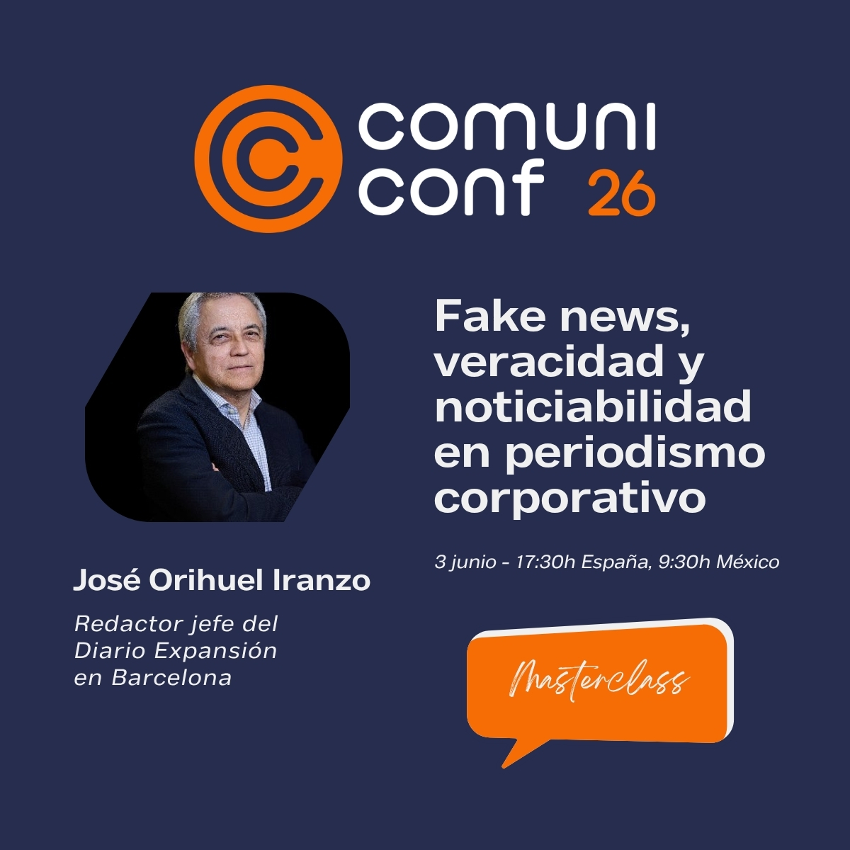 José Orihuel Iranzo - ComuniConf 26