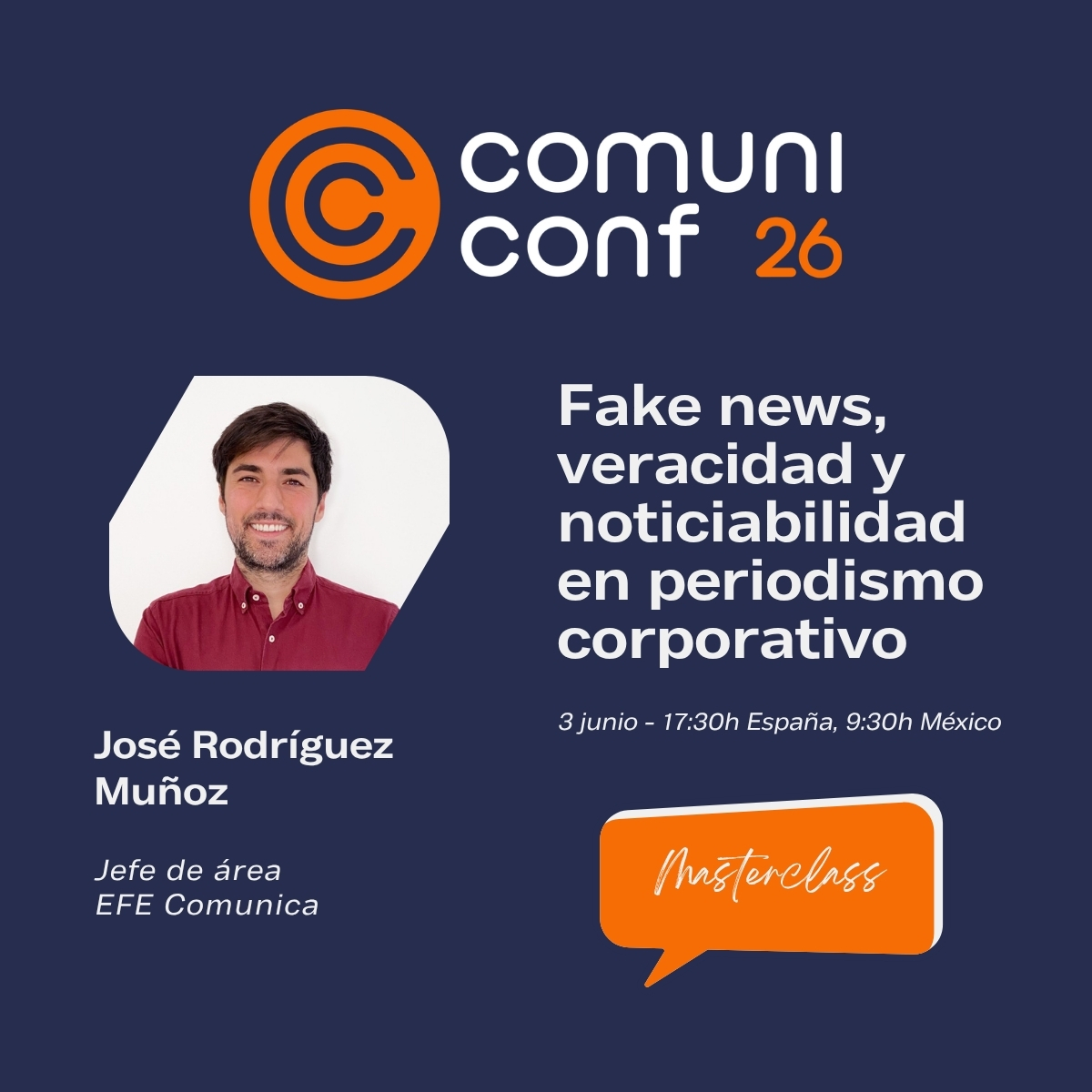 José Orihuel Iranzo - ComuniConf 26