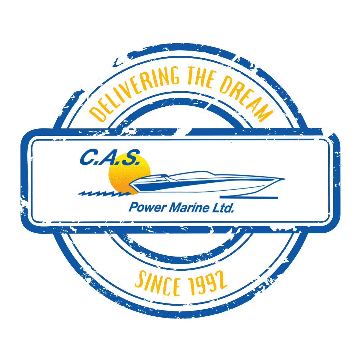 Badge logo of C.A.S. Power Marine Ltd.