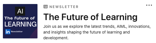 The Future of Learning Newsletter