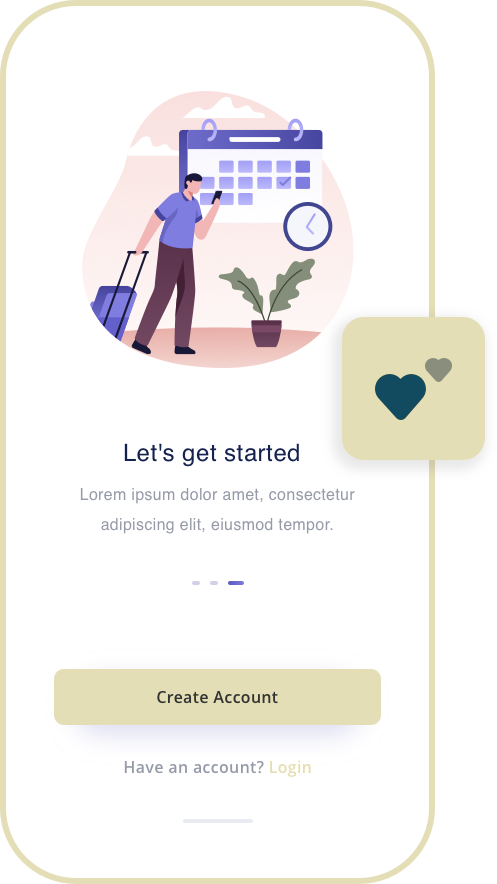Mobil app Lets Get started