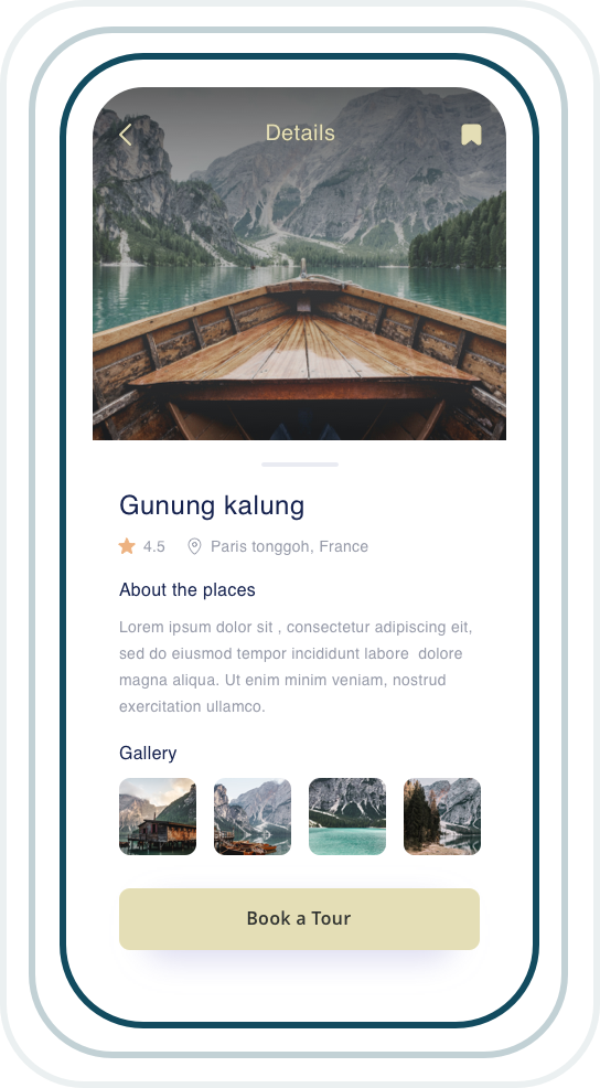 App interface